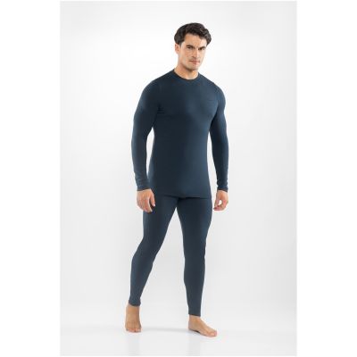 VIKING Meriboo Man Set Merino men's underwear navy blue S