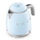 33. SMEG Kettle KLF05PBEU 0.8L pastel blue mini kettle