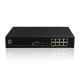 LevelOne GB/L2 10-Port 19" 180W 1Gbps Managed PoE+ Switch