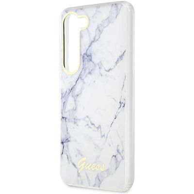 6. Guess GUHCS23MPCUMAH S23+ S916 white/white hardcase Marble