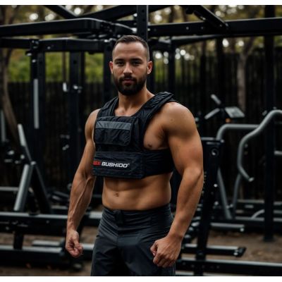 6. Weighted Training Vest 6 Inserts (Empty)