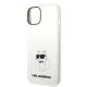 6. Karl Lagerfeld KLHMP14MSNCHBCH iPhone 14 Plus 6.7" hardcase white/white Silicone Choupette MagSafe