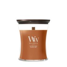 SAFFRON SMOKE WOODWICK Medium Candle