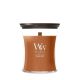SAFFRON SMOKE WOODWICK Medium Candle