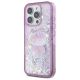 2. Hello Kitty Liquid Glitter 50TH Anniversary Party iPhone 16 Pro Max Case - Purple