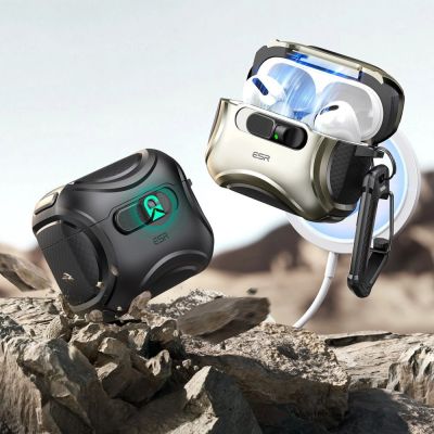 5. ESR Cyber ​​FlickLock MagSafe Case for AirPods Pro 3 - Black