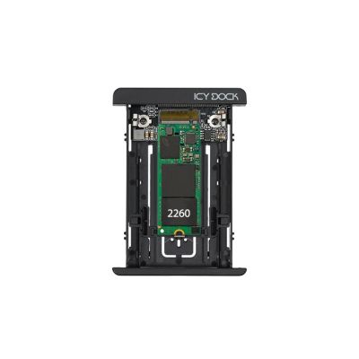 6. Icy Dock MB705M2P-B Hard Drive Enclosure SSD Case Black M.2