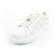 12. Karl Lagerfeld Kapri men's shoes sneakers natural leather white