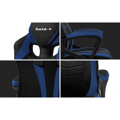 2. HZ-Force 2.5 Blue Mesh Gaming Chair
