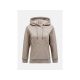 Peak Performance W Original Small Logo Hood Beige
