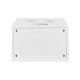 4. Digitus 19" 7U wall-mounted network cabinet 540x400, perforated door, gray, undivided, unassembled, 60kg