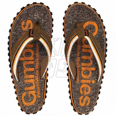 5. Gumbies Cairns C-CA-UNI-OR flip-flops