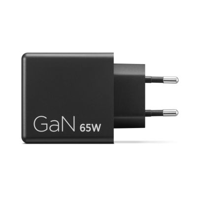 Lenovo G0A6065BEU GaN 2x USB-C 65W Wall Charger Black