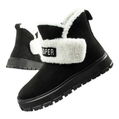 Lee Cooper women's boots winter boots fashionable sheepskin insulated leather