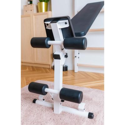 4. ROTATING EXERCISE BENCH WITH KNEE ROLLERS AND SEAT BENCHK B1W