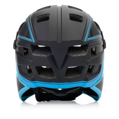 5. Meteor Hydra M Full-Face Bike Helmet 55-58 cm Black/Blue