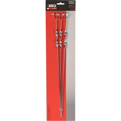 13. SKEWER FOR SHASHLIK 3 PCS. LENGTH 45 CM