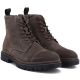 4. Men's leather ankle boots, unlined, suede, brown, Big Star UU174220