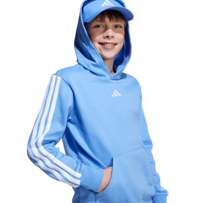 14. adidas Essentials Hoodie 225 Blue JN2424