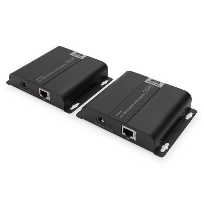 12. HDMI Extender IP/Cat.5/6/7 120m 4K 30Hz UHD PoEHDCP 1.4 IR audio (kit)