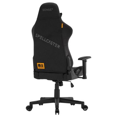 5. SENSE7 Spellcaster Senshi Universal Gaming Chair Upholstered Seat Black