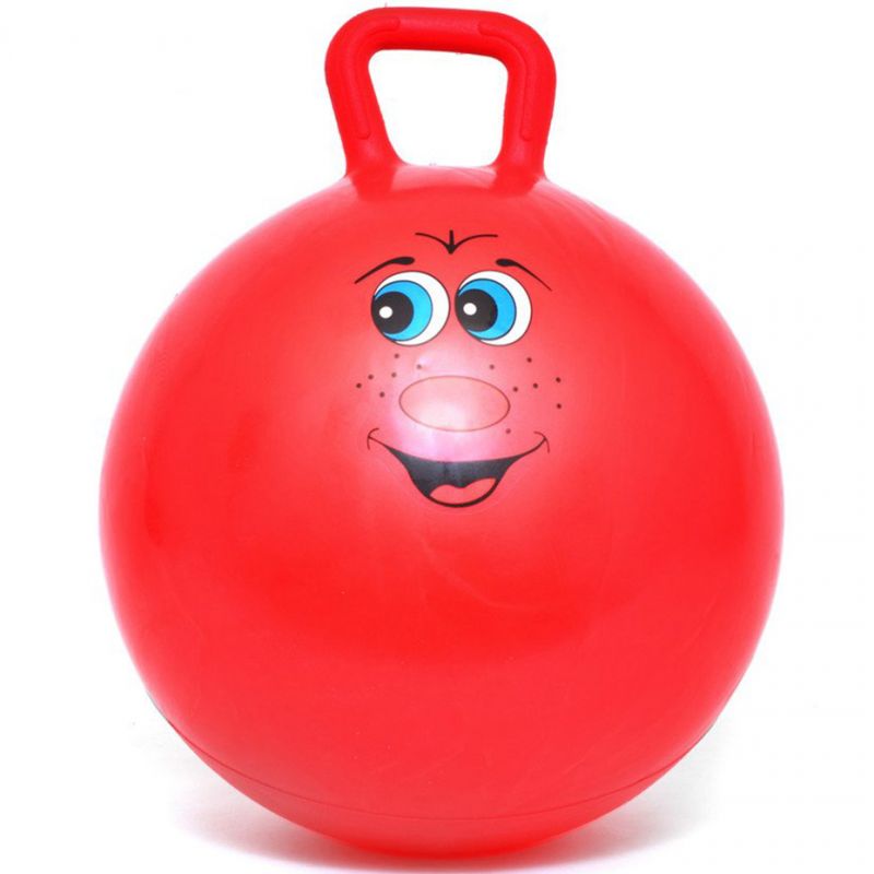 Gymnastics ball with handle SMJ BL010 55cm