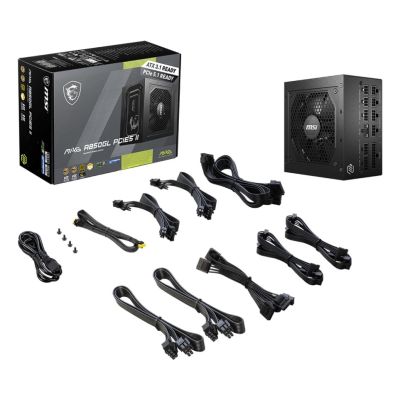 19. MSI MAG A850GL 850W PCIE5 II 80+ Gold ATX 3.1 Power Supply