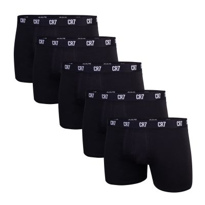 2. CR7 men's boxer shorts 5 pack black as a gift - 8123-49-2902