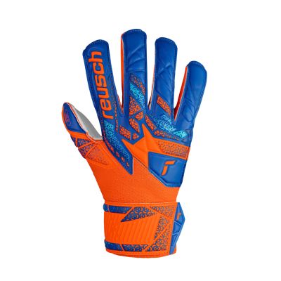 6. Reusch Attrakt Solid Finger Support Jr 5472510 2290 Goalkeeper Gloves