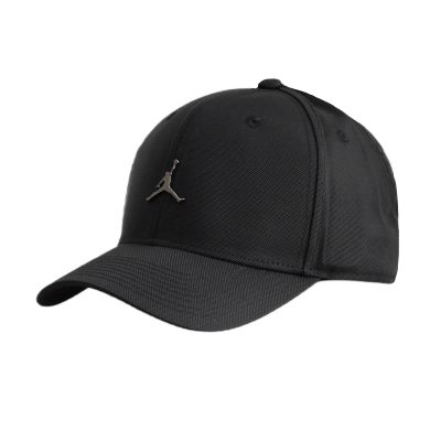 Air Jordan Rise Structured Metal Jumpman Black Cap - HM5750-010