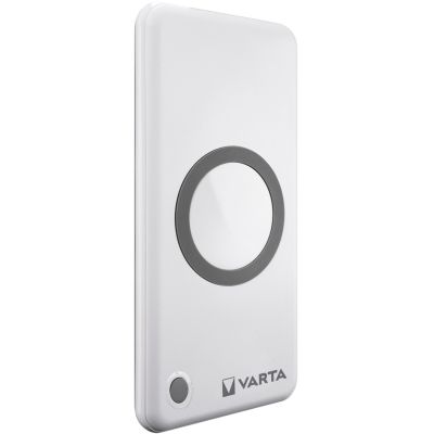 7. Varta 57913 Lithium Polymer (LiPo) 10000 mAh Wireless Charging White