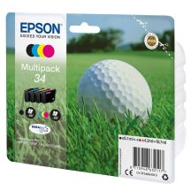 Epson Golf ball Multipack 4-colors 34 DURABrite Ultra Ink