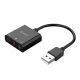 Orico SKT3 USB-A External Sound Card - Black