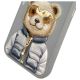 8. Nimmy Cool&Cute 2.0 Bear Case for iPhone 15 Pro - Gray