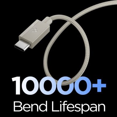 3. Spigen Essential EB6015CC USB-C Cable 60W 150 cm - Titanium