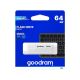 3. GoodRam UME2 UME2-0640W0R11 pendrive (64GB; USB 2.0; white)