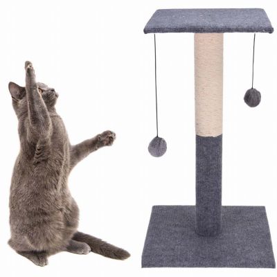 11. SCRATCHING TREE FOR CAT 59CM 2 BALLS