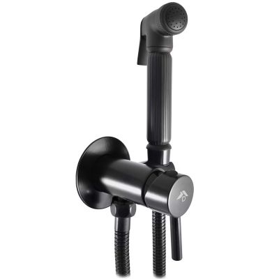 matte black bidet tap