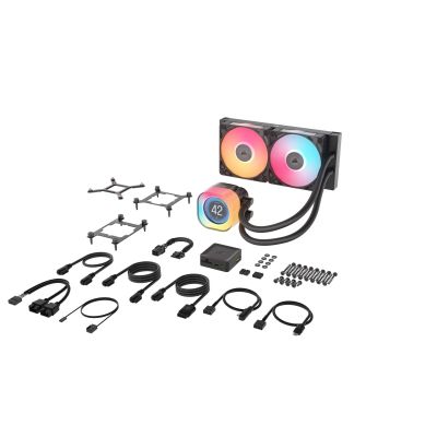 4. CORSAIR WAK iCUE LINK TITAN 240 RX LCD AIO 240mm Water Cooler