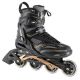 NILS EXTREME NA2150 ROLLER SKATES BLACK AND GOLD SIZE 44