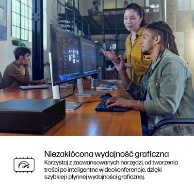 236. HP EliteDesk 8 SFF G1i AI Intel Core Ultra 5 235 16GB DDR5-SDRAM 512GB SSD Windows 11 Pro PC AI PC Black