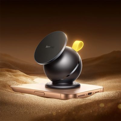 3. Baseus PrimeTrip VC1 Air Magnetic Dashboard Mount Compatible with MagSafe - Black