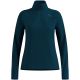 Women's Odlo X-ALP Midlayer 1/2-Zip Pullover, Green