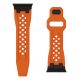 7. UAG Monarch - FKM strap for Apple Watch series 4-6 & SE 1-3, 44mm / series 7-9, 45mm / series 10-11, 46mm / Ultra 1-3, 49mm (orange / black titanium)