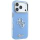 4. Guess IML 4G Script Metal Case for iPhone 17 Pro / 18 Pro - Light Blue