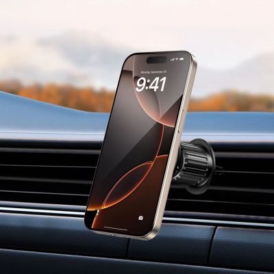 8. Tech-Protect mm15W-V10 Magnetic MagSafe Car Holder for Cockpit/Windshield/Air Vent - Black