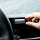 9. Baseus car phone holder for air vent black (SUGP-01)