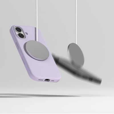 8. Ringke Silicone Magnetic MagSafe Case for iPhone 17 - Purple