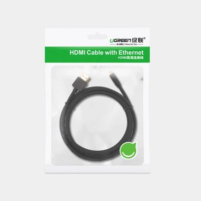 4. Ugreen HD127 micro HDMI - HDMI 2.0 4K 60Hz cable 1 m - black