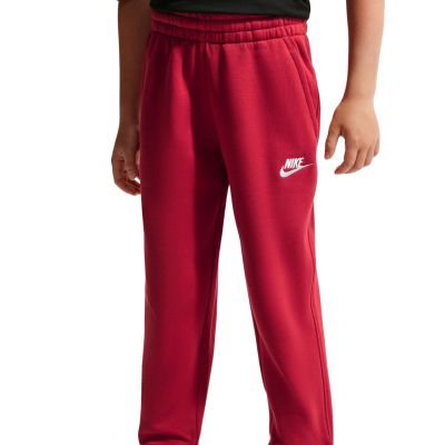 3. Nike Sportswear Club Fleece Kids' Pants Red FD3008 608